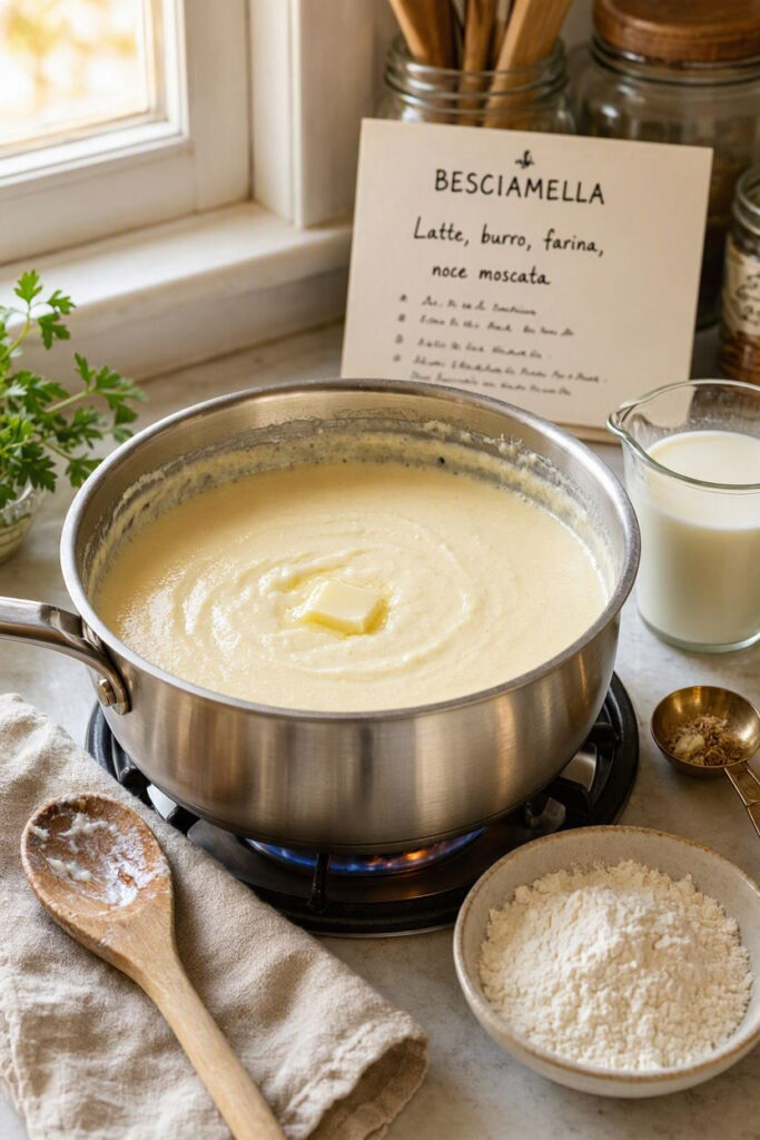 Besciamella Ricetta