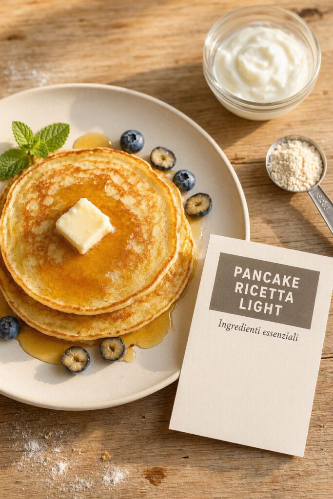 Pancake Ricetta Light
