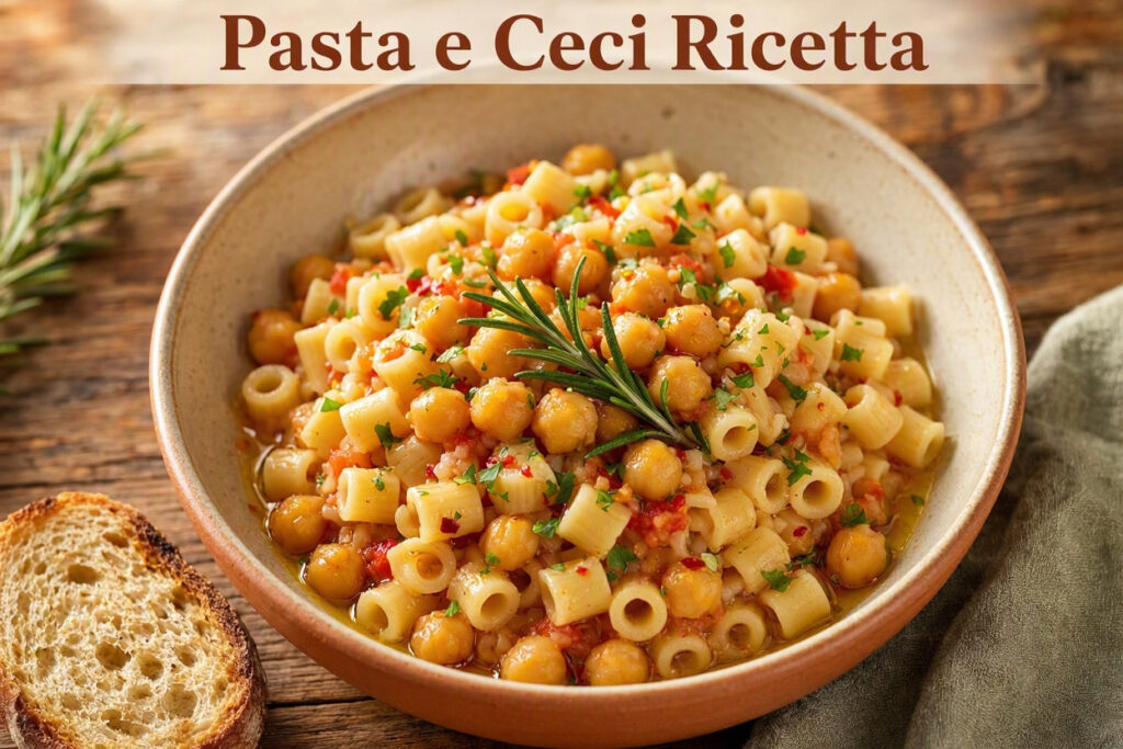Pasta e Ceci Ricetta