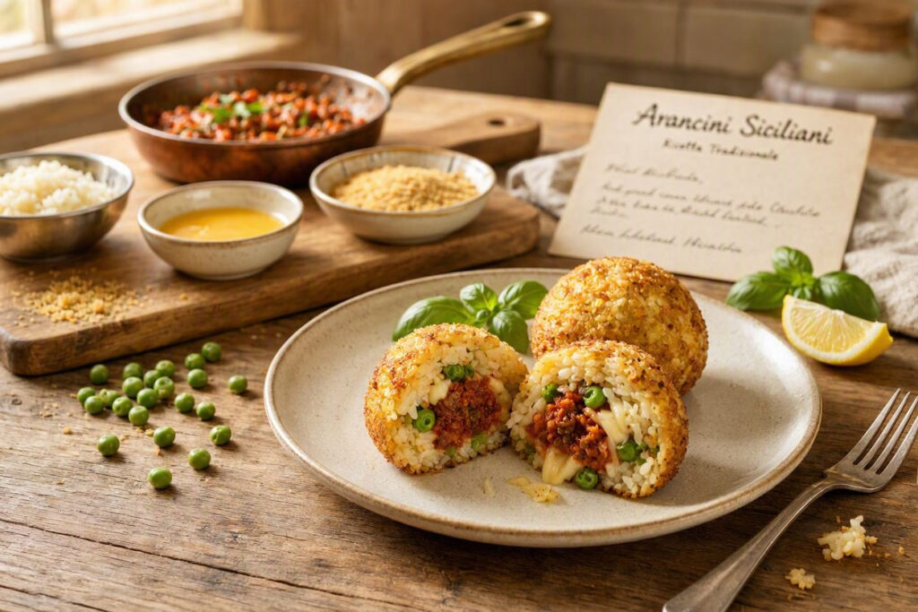 Arancini siciliani ricetta