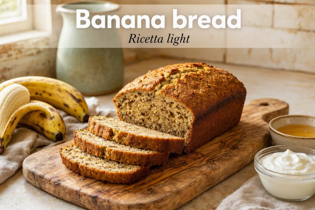 Banana Bread Ricetta Light