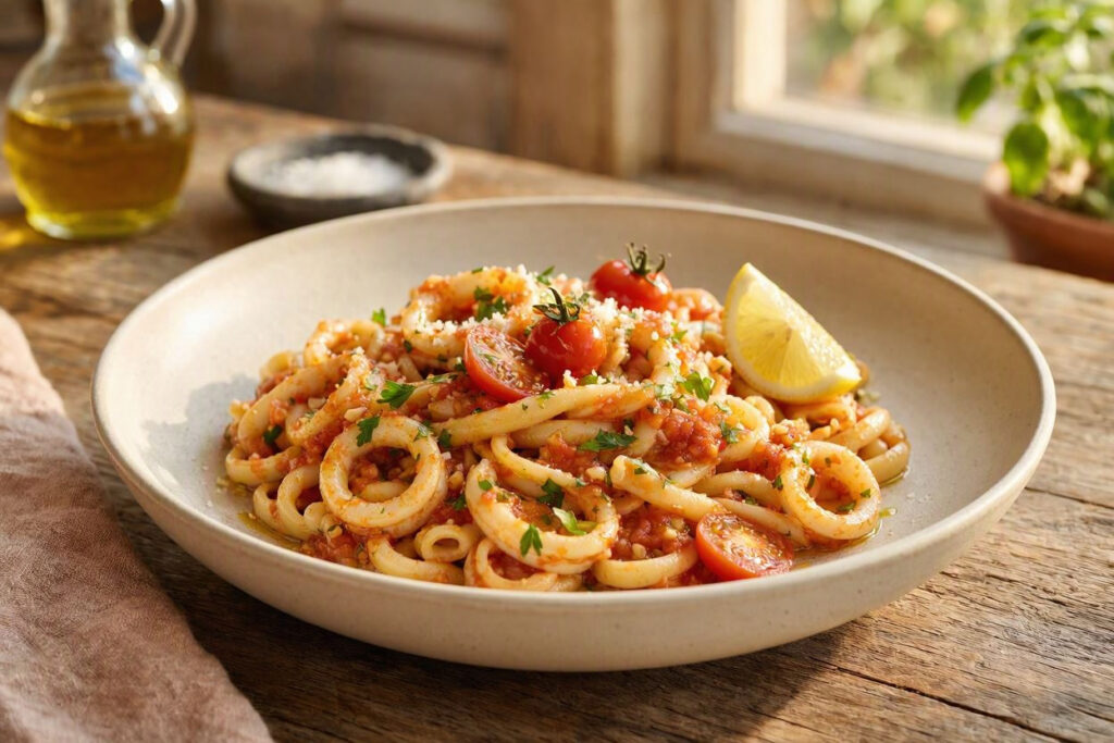calamarata ricetta