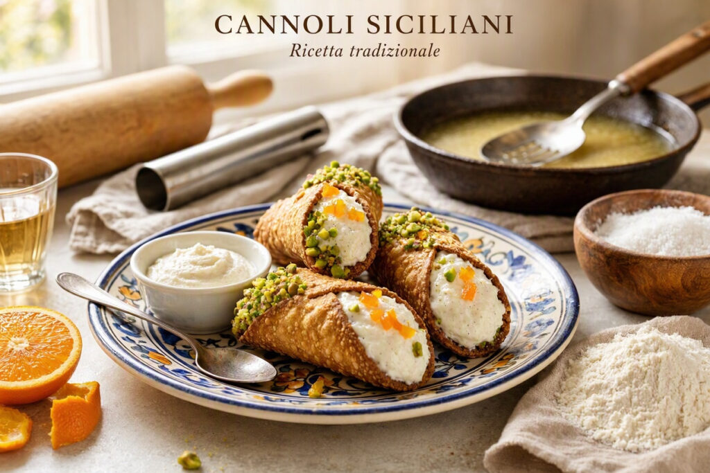 cannoli siciliani ricetta