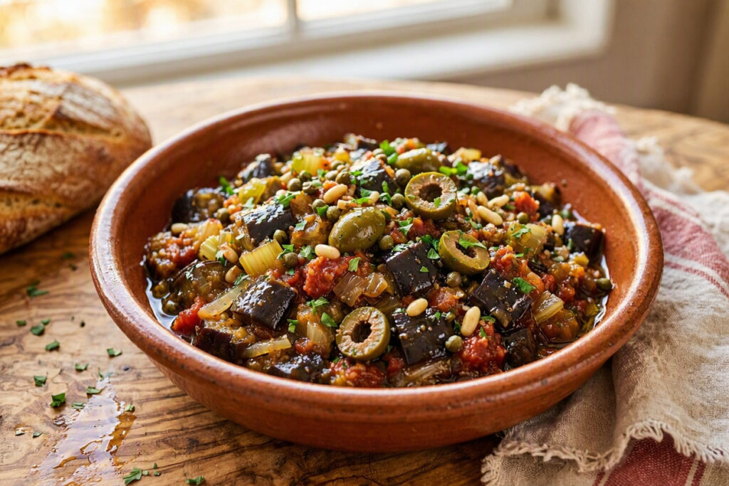 Caponata Siciliana Ricetta Originale