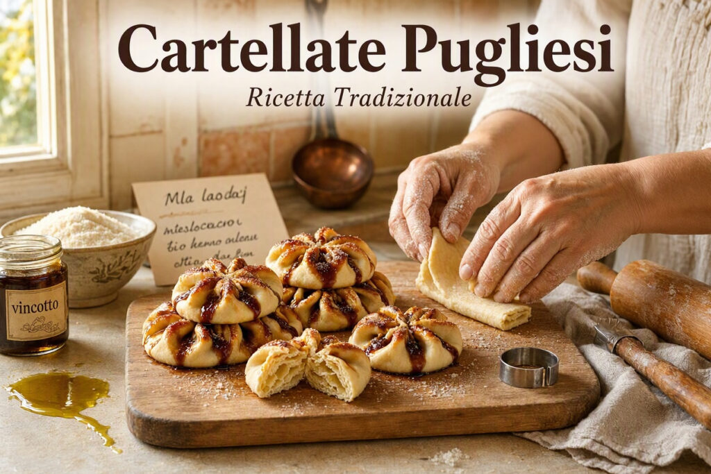 Cartellate pugliesi ricetta