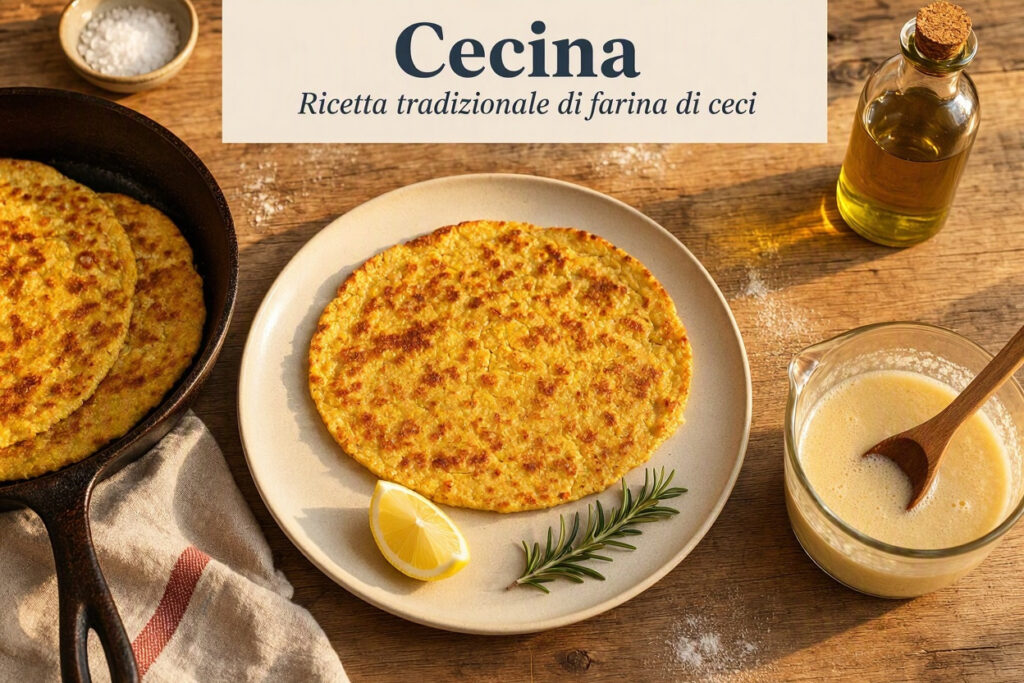 Cecina: La Ricetta Originale della Torta di Ceci Toscana