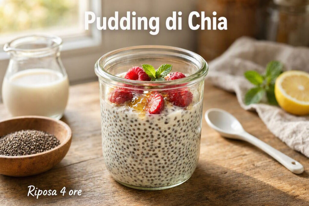 Chia Pudding Ricetta
