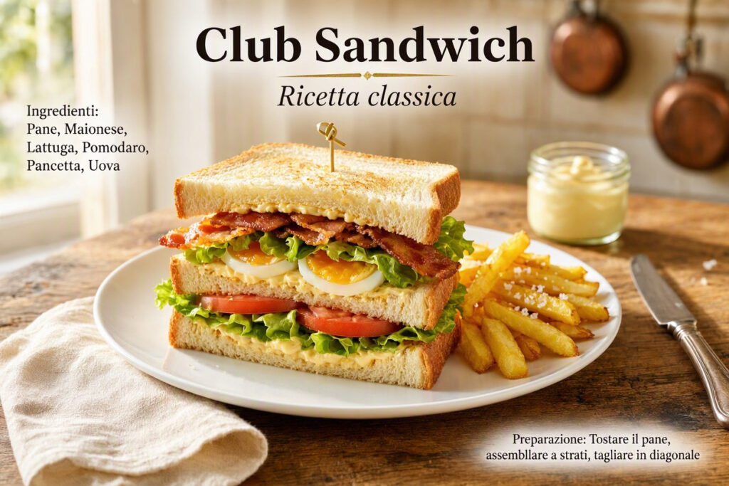 Club Sandwich Ricetta