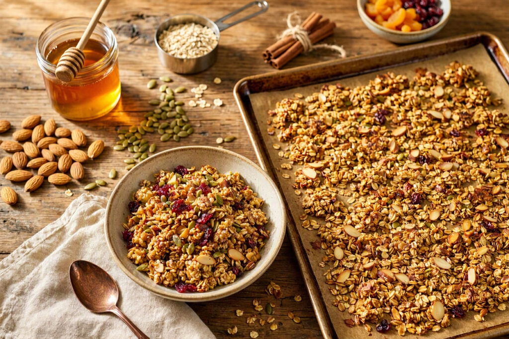 Granola ricetta