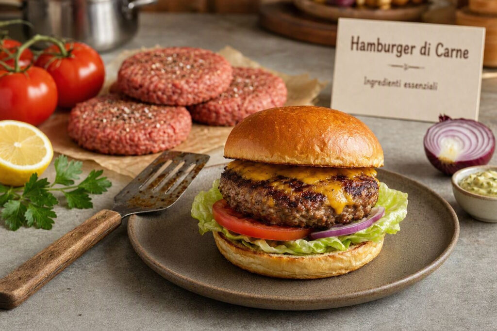 Hamburger di Carne Ricetta