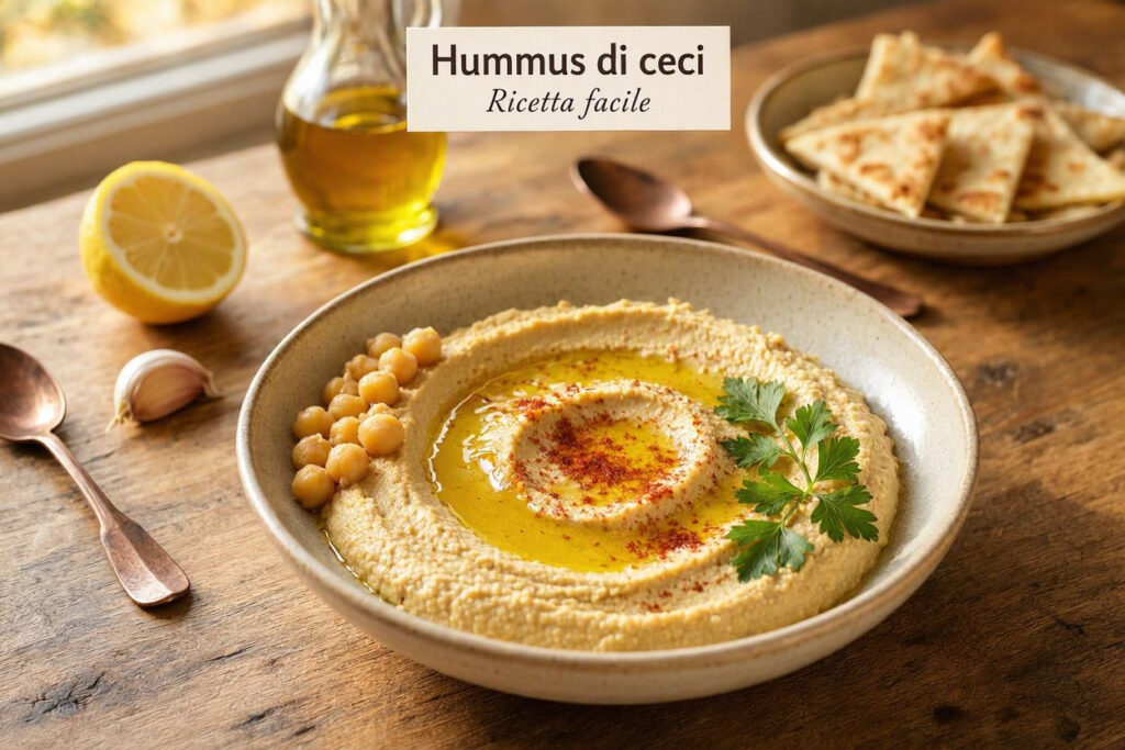 humus di ceci ricetta