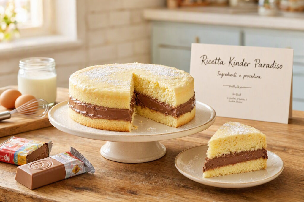 Kinder Paradiso Ricetta
