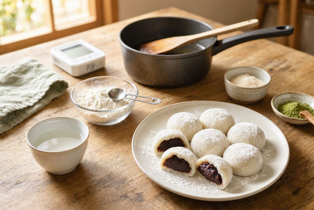 Mochi ricetta