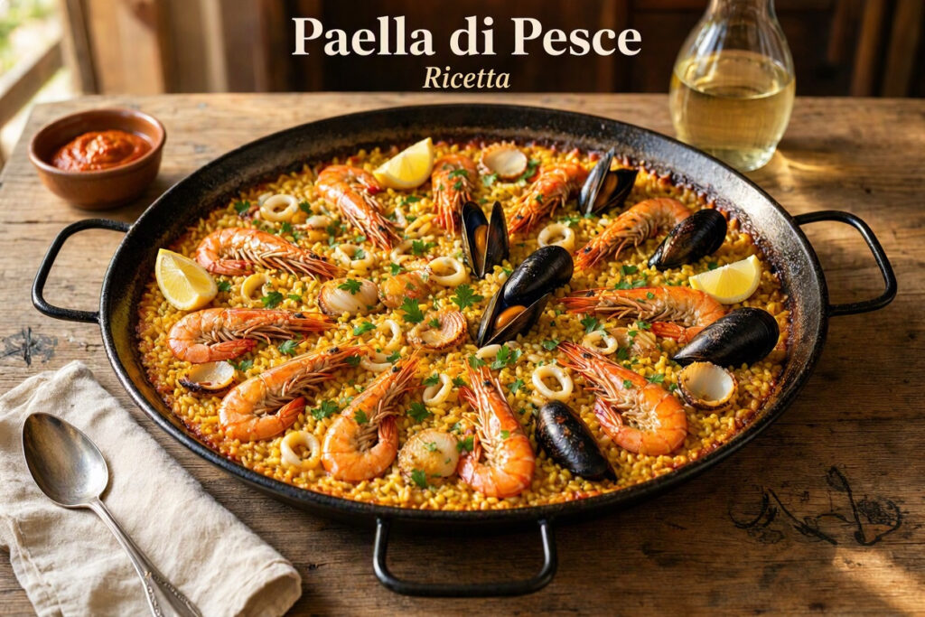 Paella di Pesce Ricetta