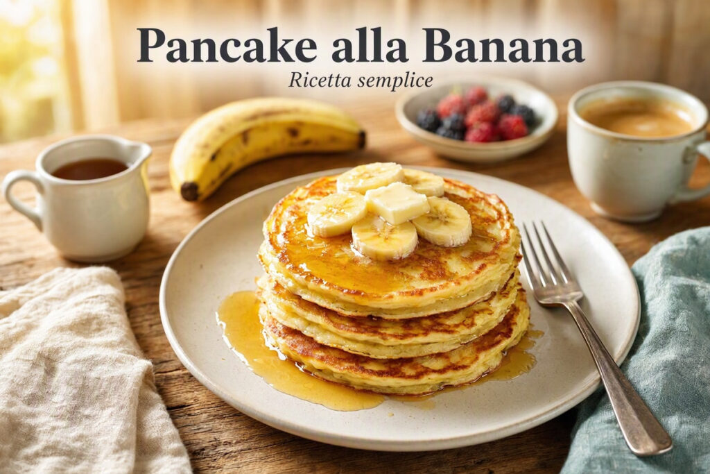 Pancake Banana Ricetta