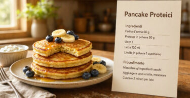 Pancake proteici ricetta