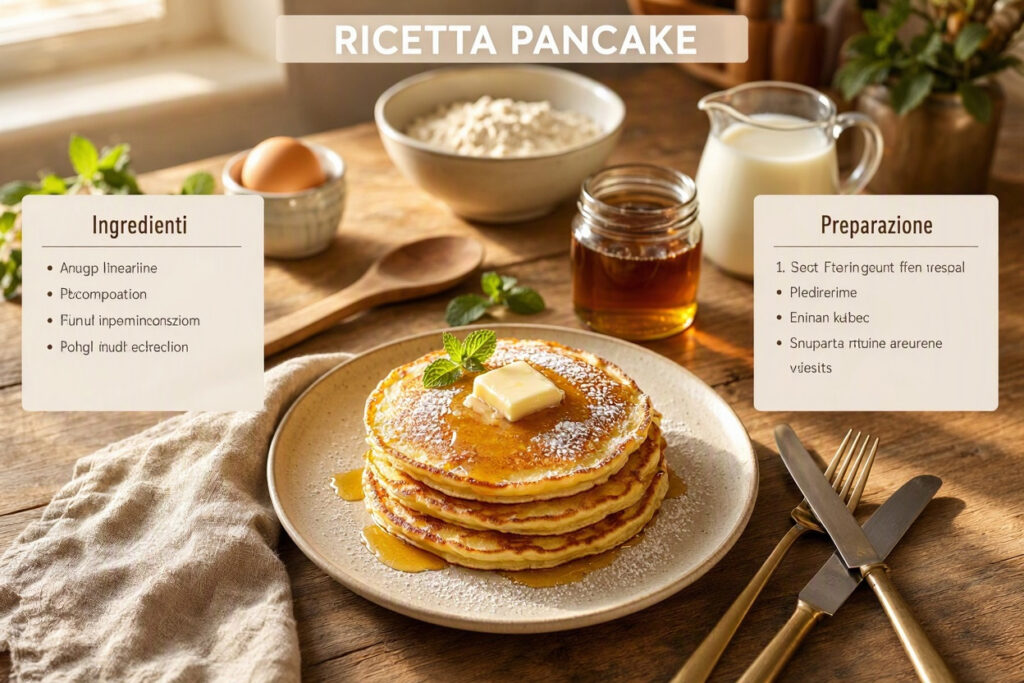 Pancake ricetta