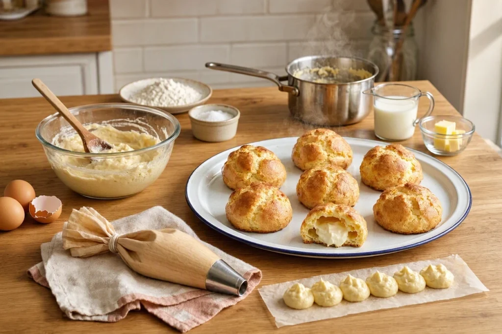 pasta choux ricetta