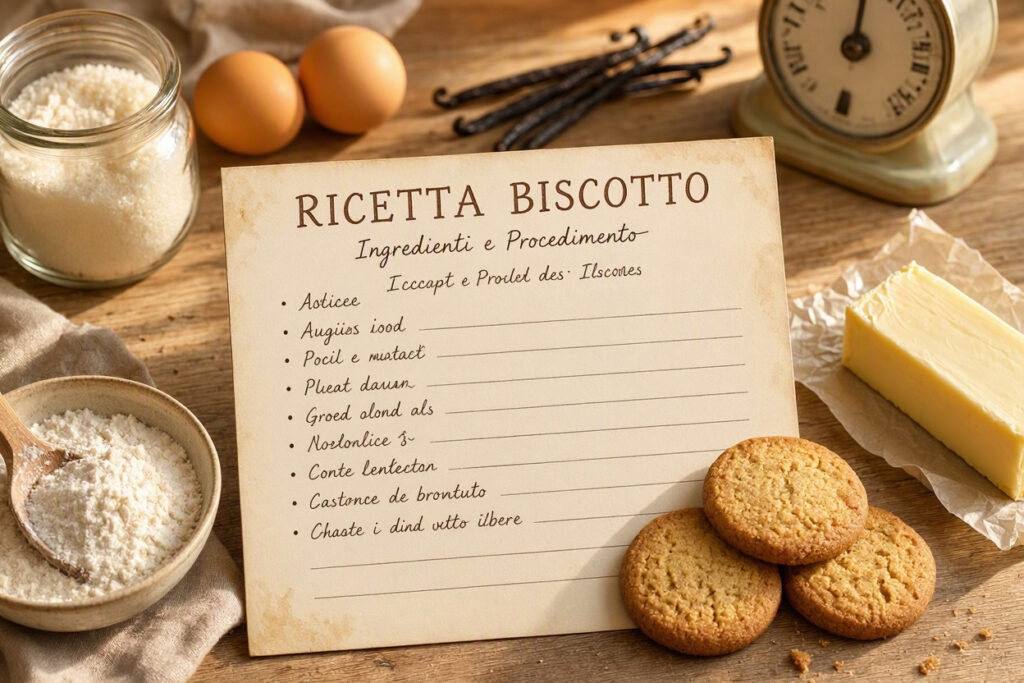 Ricetta Biscotto