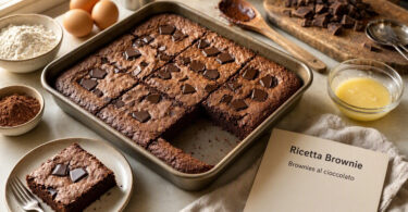 Ricetta Brownies al Cioccolato