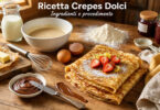 ricetta crepes dolci