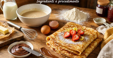 ricetta crepes dolci