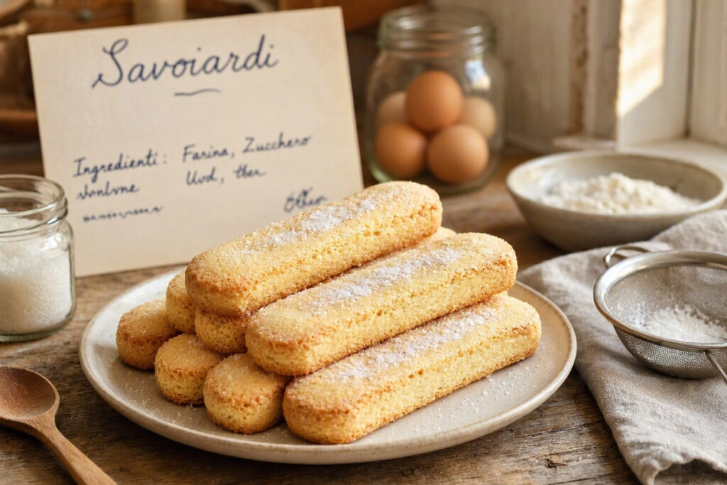 Ricetta Savoiardi