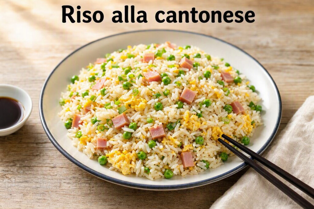 Riso alla cantonese ricetta