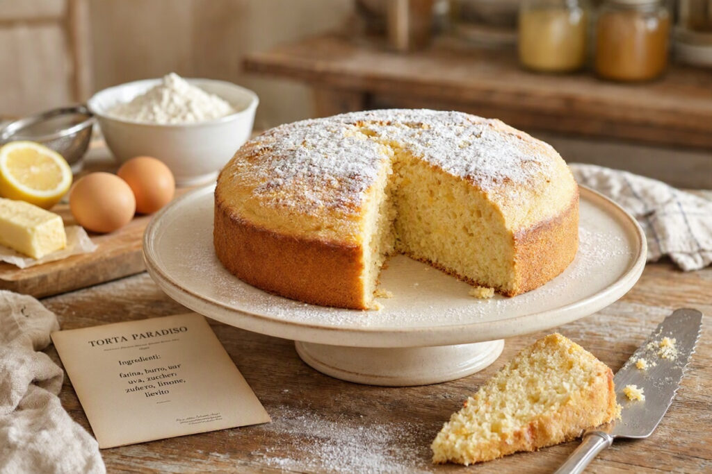 Torta Paradiso Ricetta